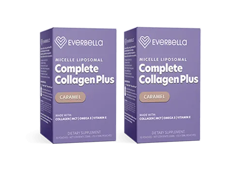 EverBella Complete Collagen Plus Micelle Liposomal Caramel Boxes